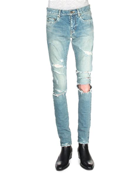 ysl jeans men's|saint laurent jeans for men.